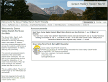 Tablet Screenshot of greenvalleyranchnorth.com